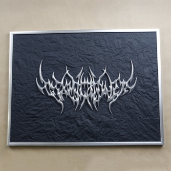 3d панно Rockdecor r3 в рамке 30х40 на черном фоне 2