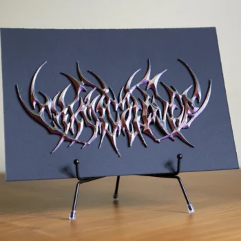 3d панно R4 ROCKDECOR 3-х цветный на подложке на подставке